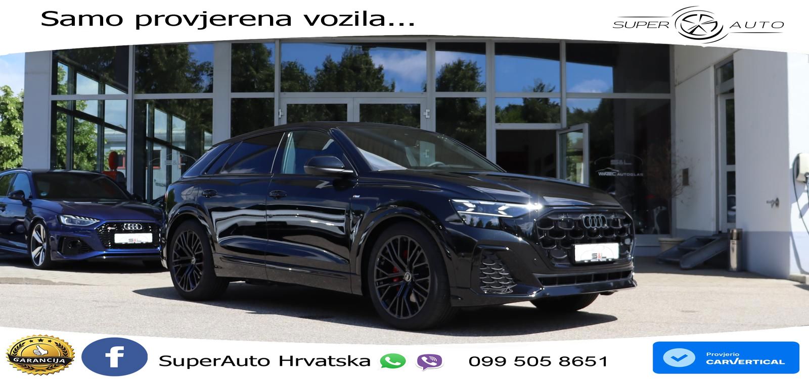 Audi Q8 50 TDI V6 (286 KS) quattro Tiptronic S line