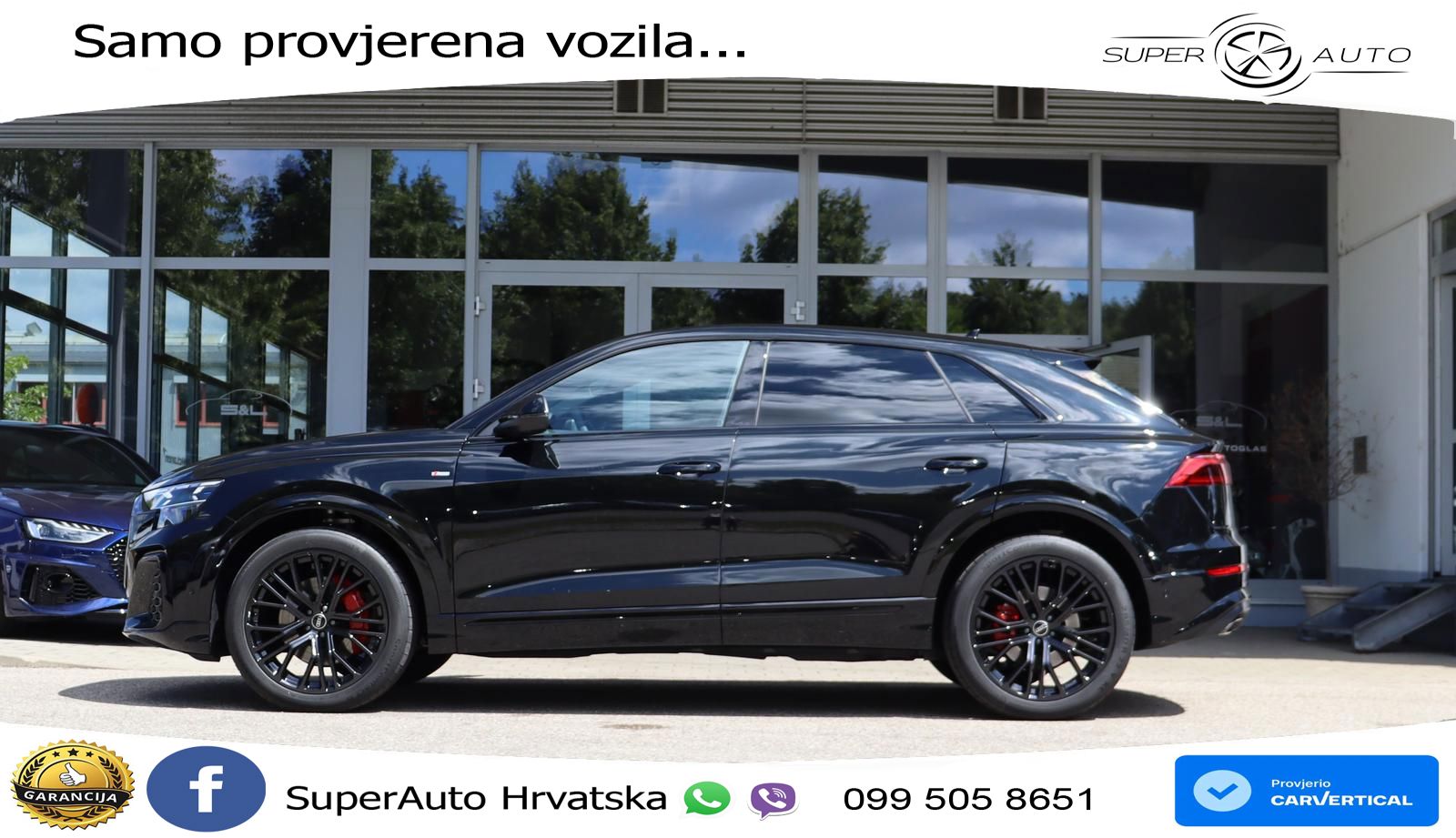 Audi Q8 50 TDI V6 (286 KS) quattro Tiptronic S line