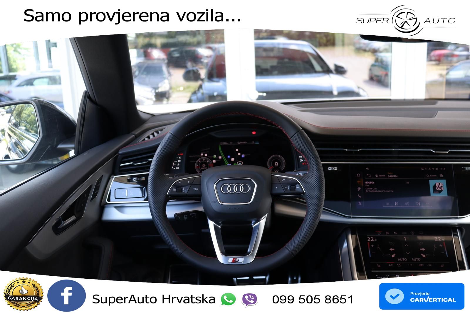 Audi Q8 50 TDI V6 (286 KS) quattro Tiptronic S line