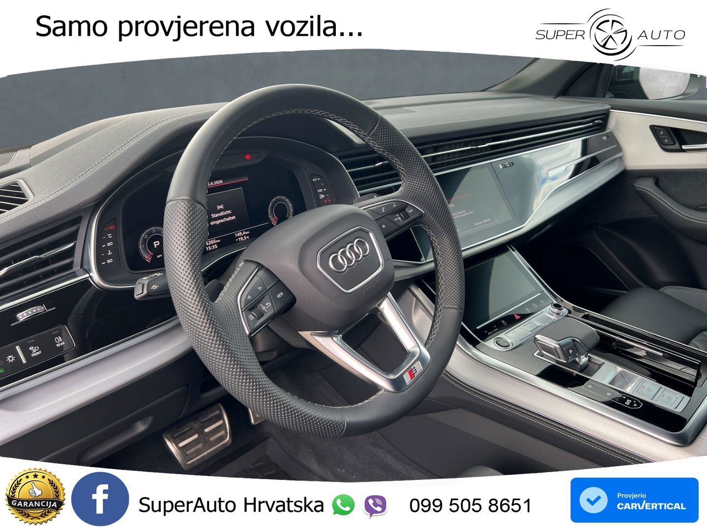 Audi Q8 50 TDI V6 (286 KS) quattro Tiptronic