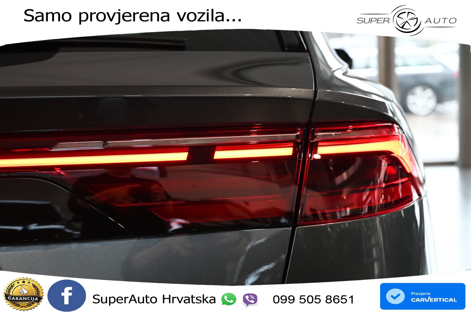 Audi Q8 50 TDI V6 (286 KS) quattro Tiptronic S line LED+GR SJED+ACC