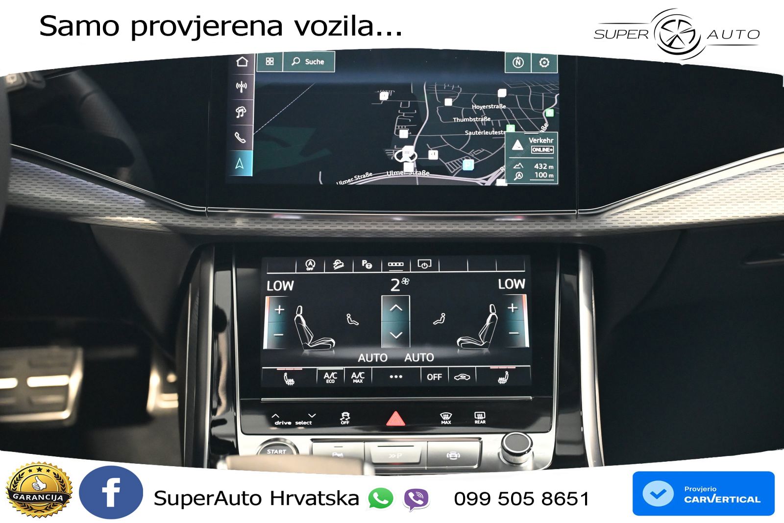 Audi Q8 50 TDI V6 (286 KS) quattro Tiptronic S line LED+GR SJED+ACC
