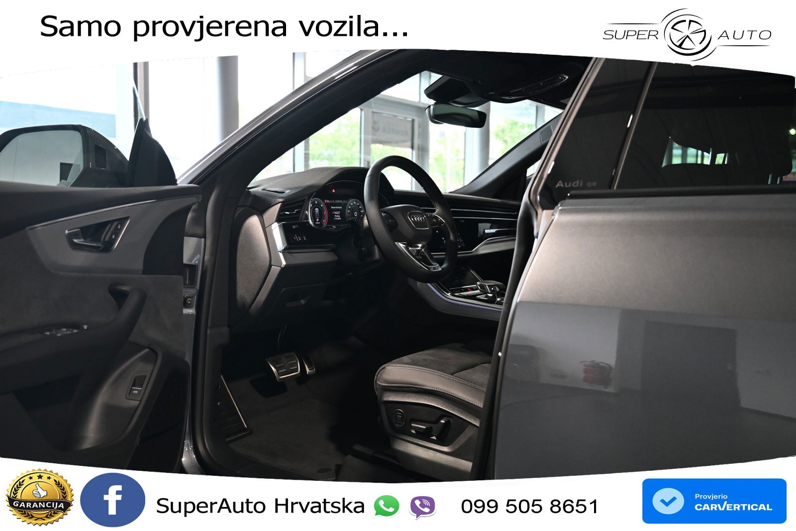 Audi Q8 50 TDI V6 (286 KS) quattro Tiptronic S line LED+GR SJED+ACC
