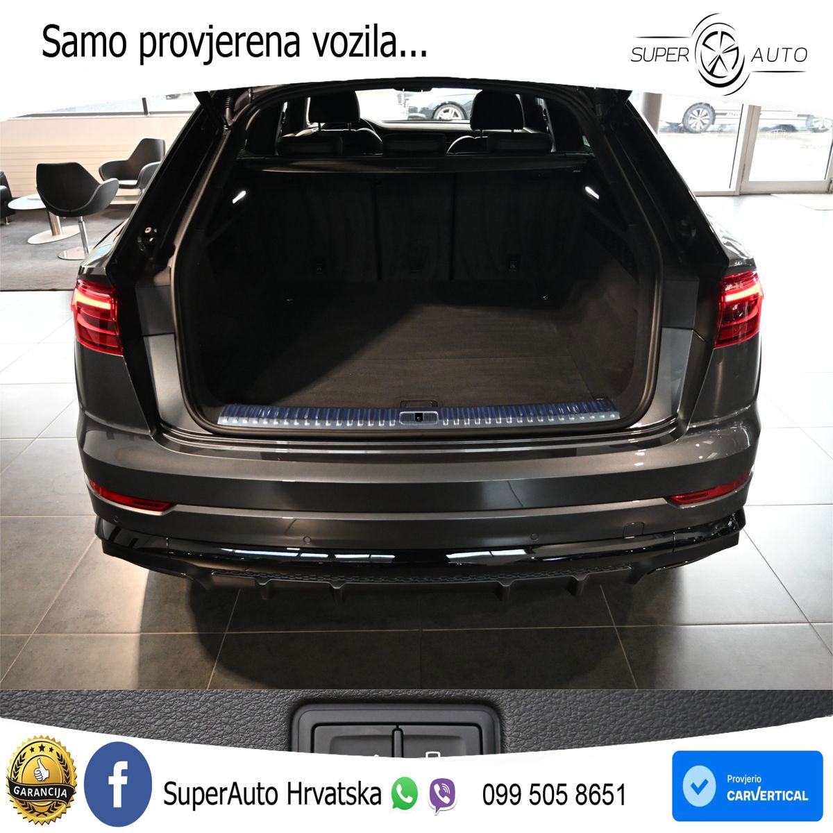 Audi Q8 50 TDI V6 (286 KS) quattro Tiptronic S line LED+GR SJED+ACC