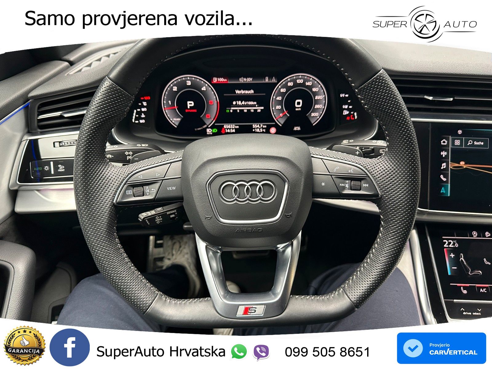 Audi Q8 50 TDI V6 (286 KS) quattro Tiptronic