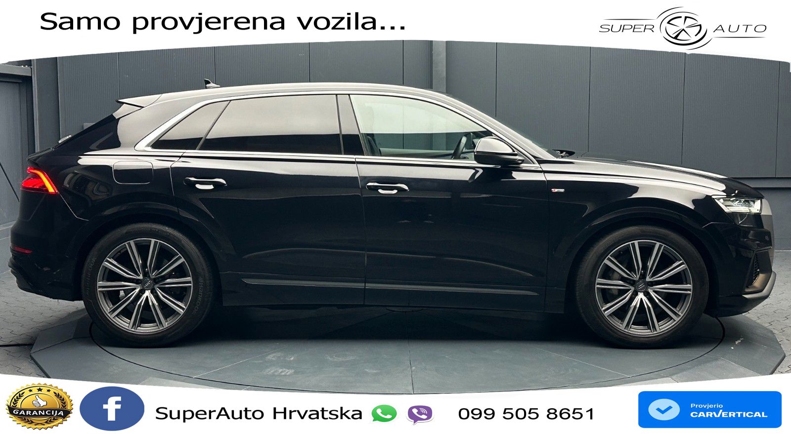 Audi Q8 50 TDI V6 (286 KS) quattro Tiptronic