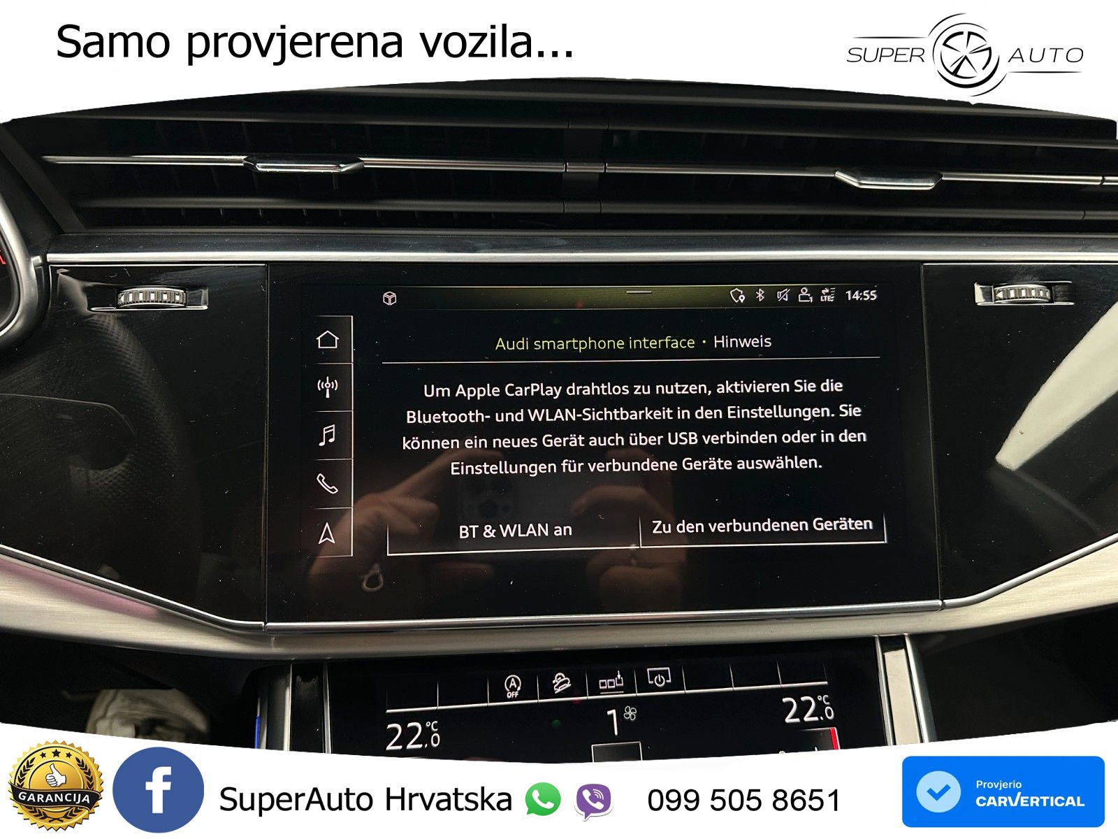 Audi Q8 50 TDI V6 (286 KS) quattro Tiptronic