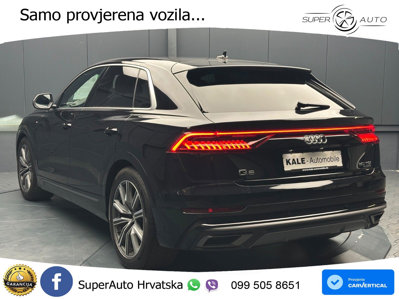 Audi Q8 50 TDI V6 (286 KS) quattro Tiptronic