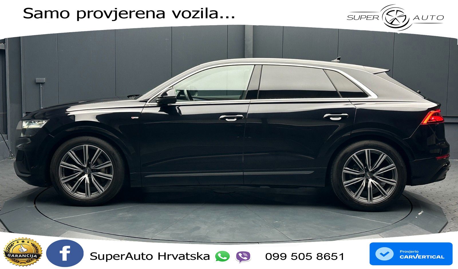 Audi Q8 50 TDI V6 (286 KS) quattro Tiptronic