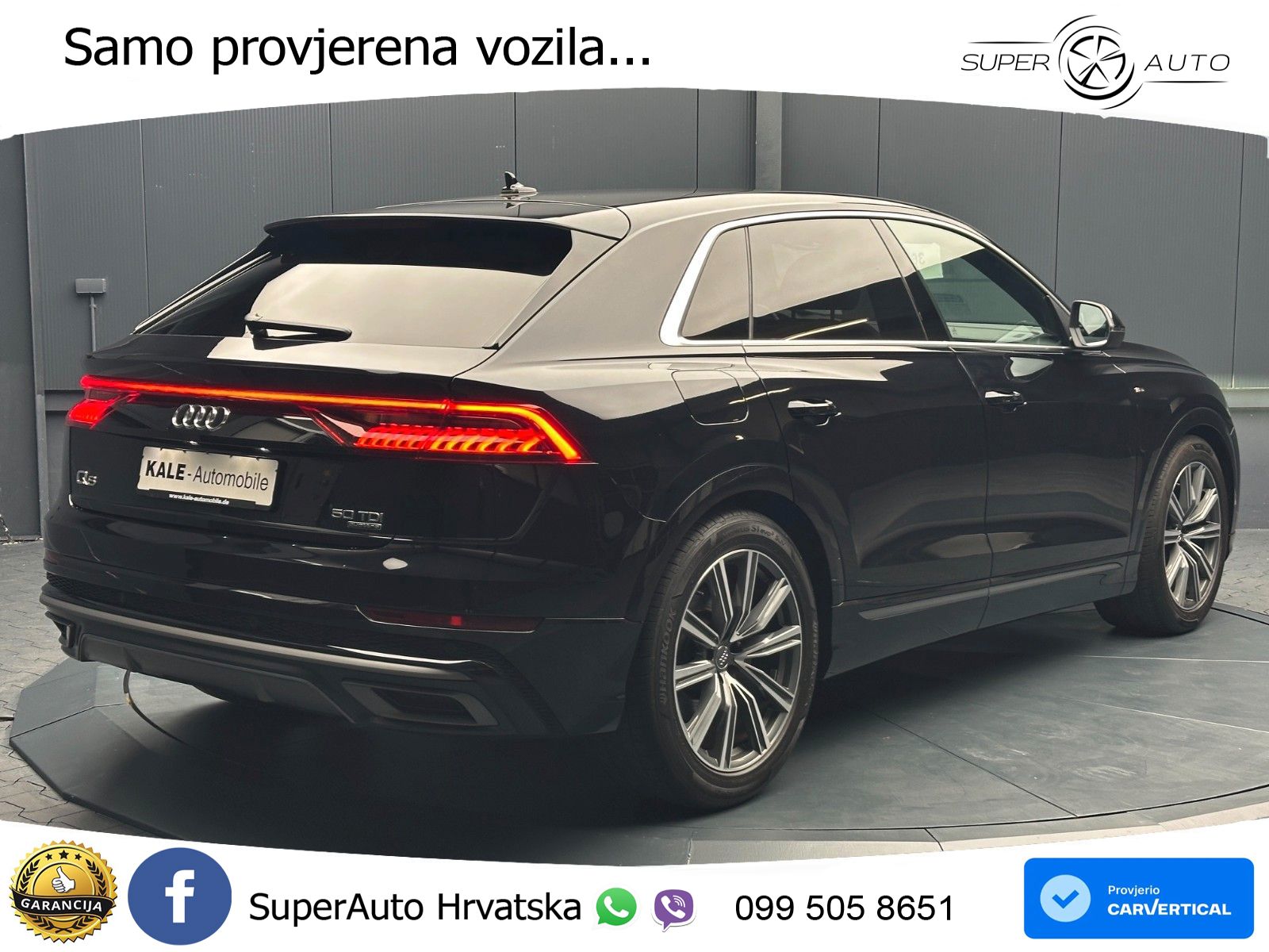 Audi Q8 50 TDI V6 (286 KS) quattro Tiptronic