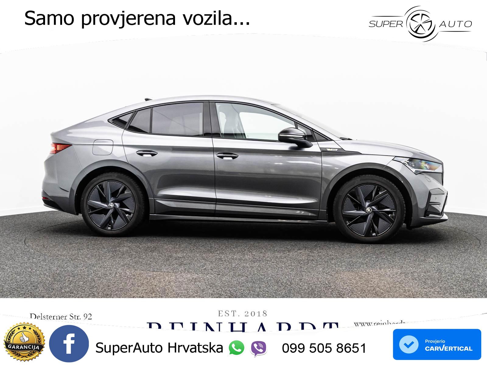 Škoda Enyaq Coupe iV RS 82 kWh (299 KS) AWD Suite LED+GR SJED+ACC