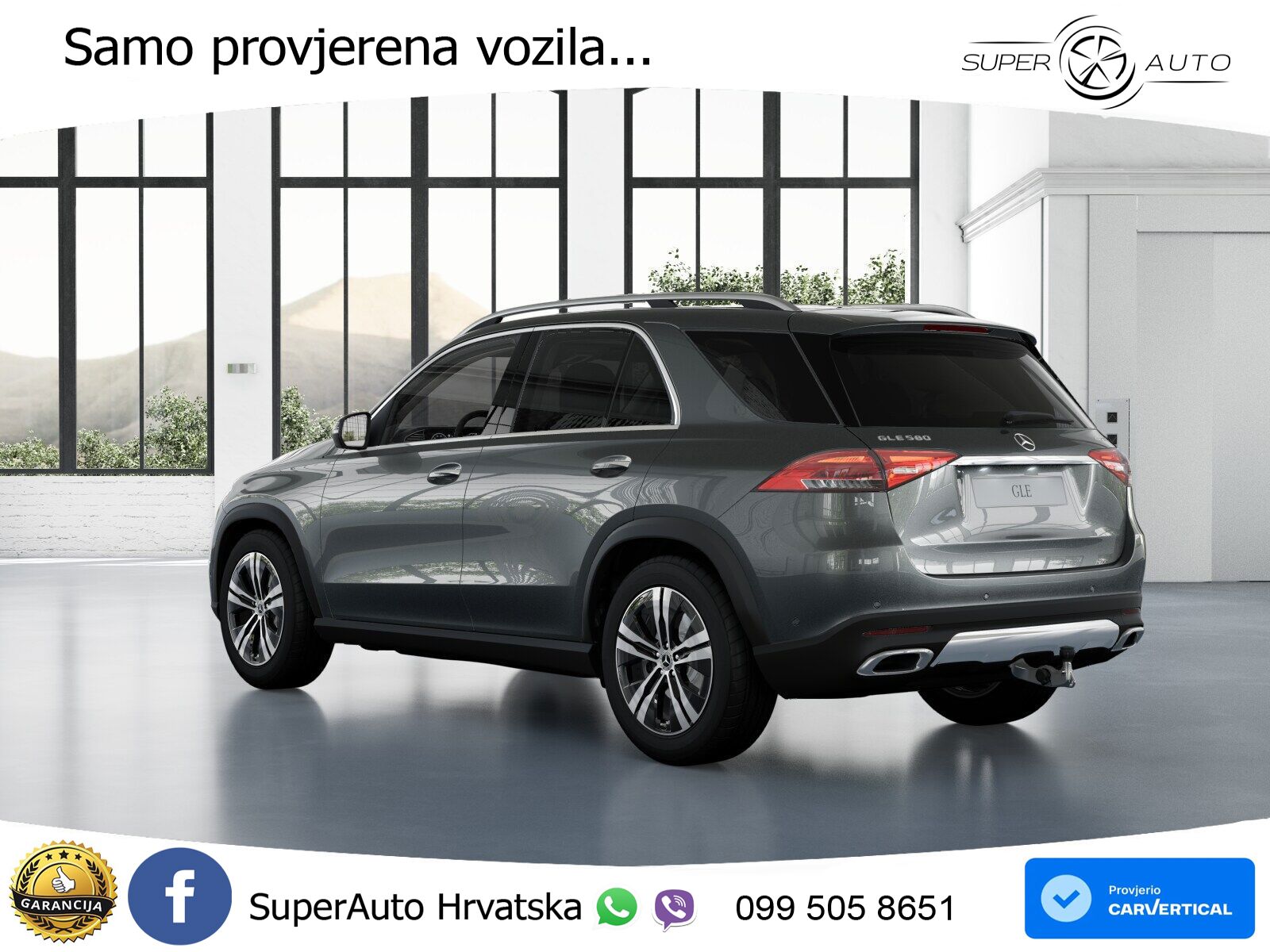 Mercedes GLE 580 V8 (517 KS) EQ Boost 4MATIC 9G-TRONIC LED+GR SJED+ACC