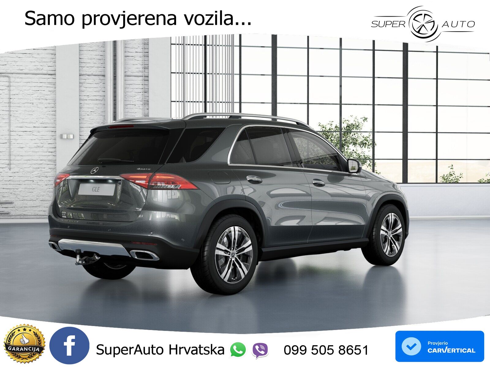 Mercedes GLE 580 V8 (517 KS) EQ Boost 4MATIC 9G-TRONIC LED+GR SJED+ACC
