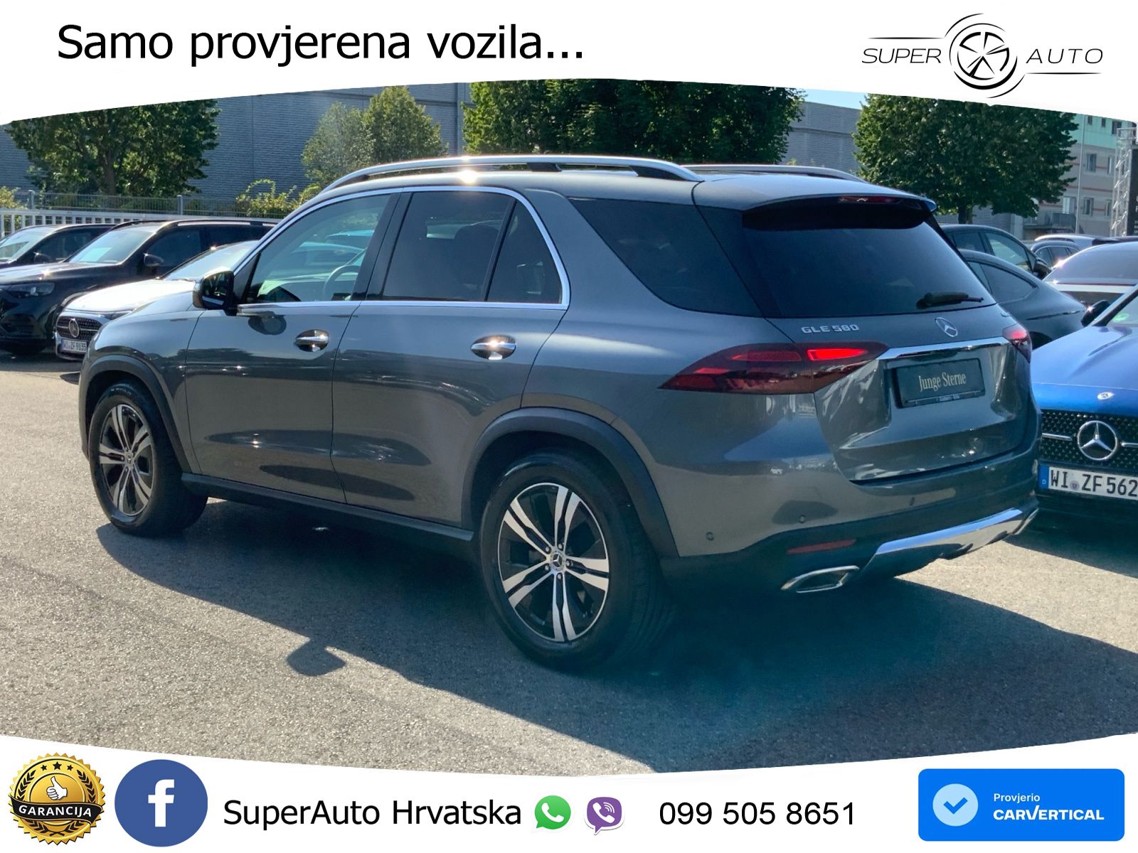 Mercedes GLE 580 V8 (517 KS) EQ Boost 4MATIC 9G-TRONIC LED+GR SJED+ACC