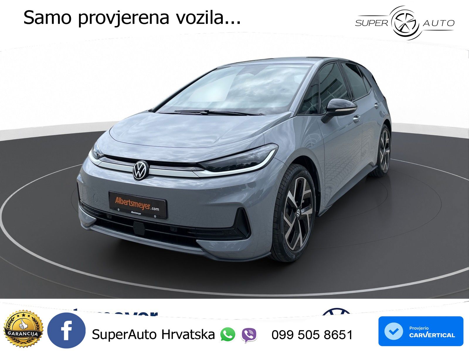 Volkswagen ID.3 58 kWh (190 KS) LED+GR SJED+ACC