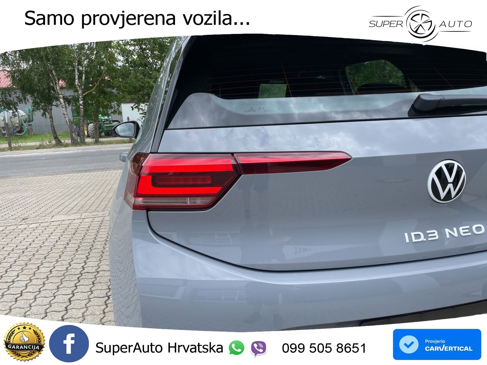 Volkswagen ID.3 58 kWh (190 KS) LED+GR SJED+ACC