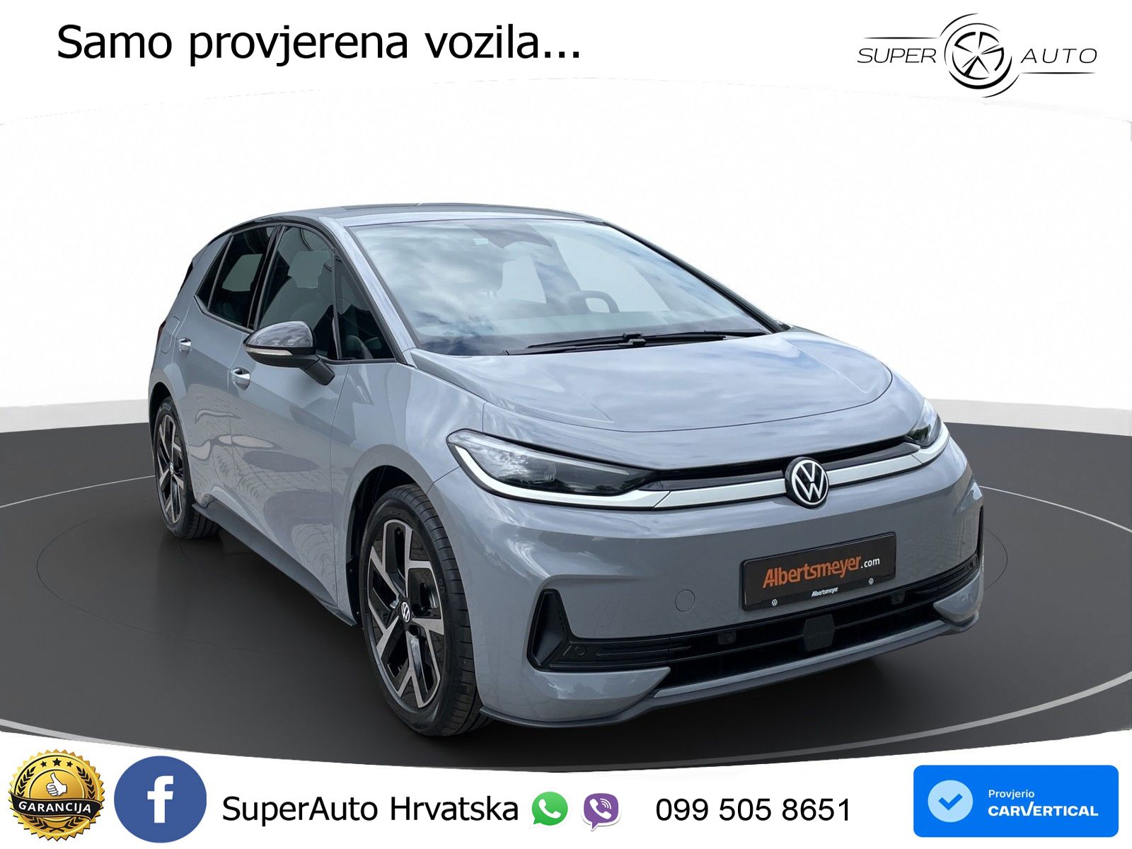 Volkswagen ID.3 58 kWh (190 KS) LED+GR SJED+ACC