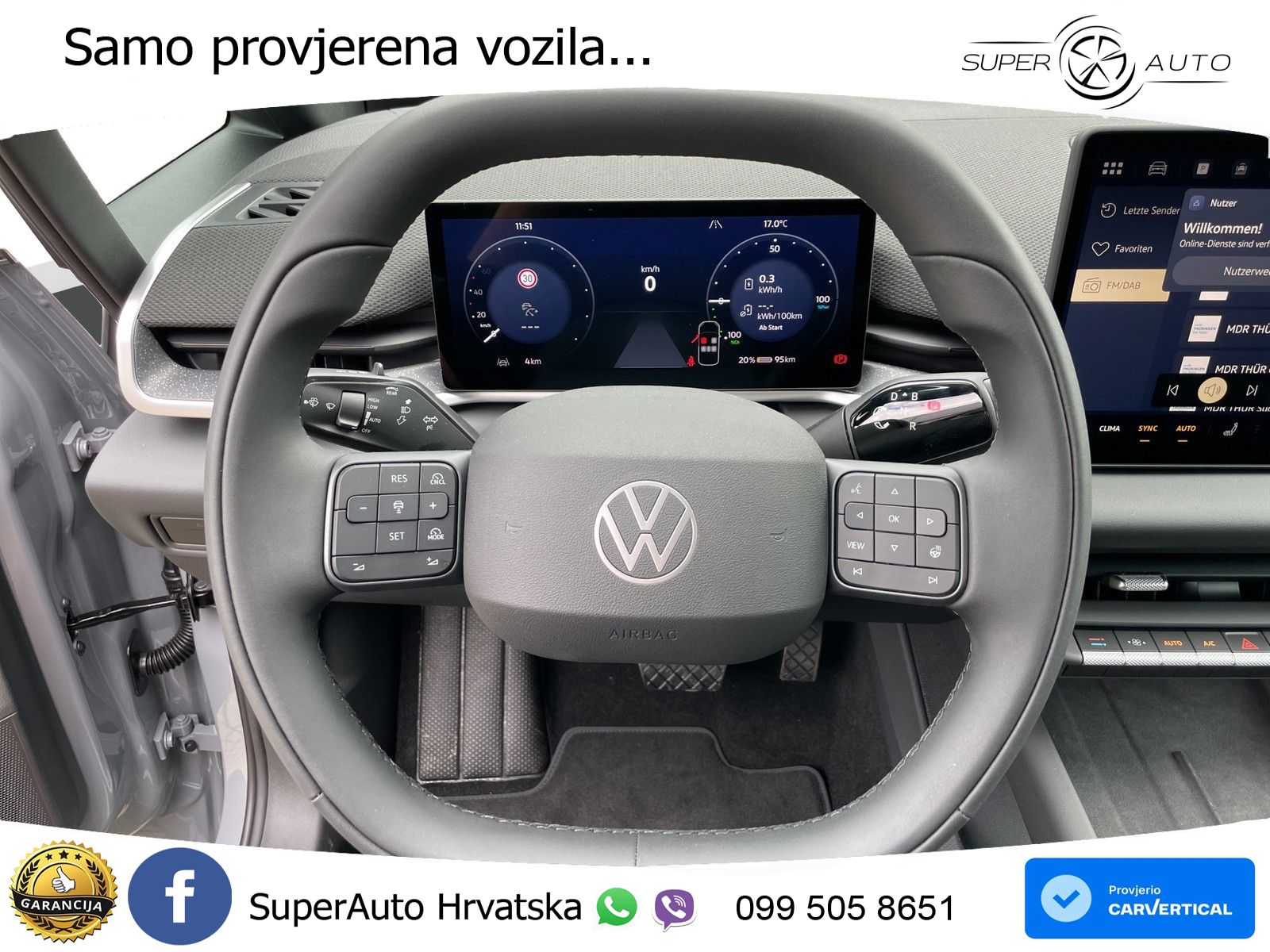 Volkswagen ID.3 58 kWh (190 KS) LED+GR SJED+ACC