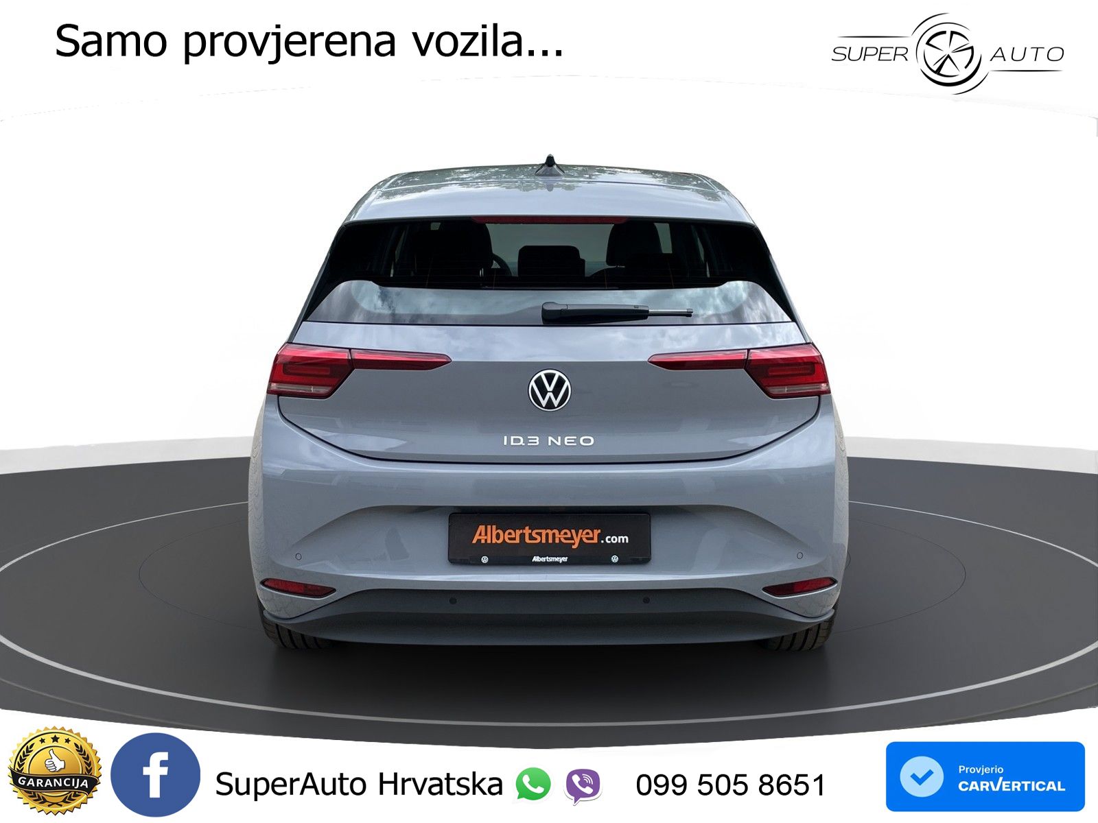 Volkswagen ID.3 58 kWh (190 KS) LED+GR SJED+ACC