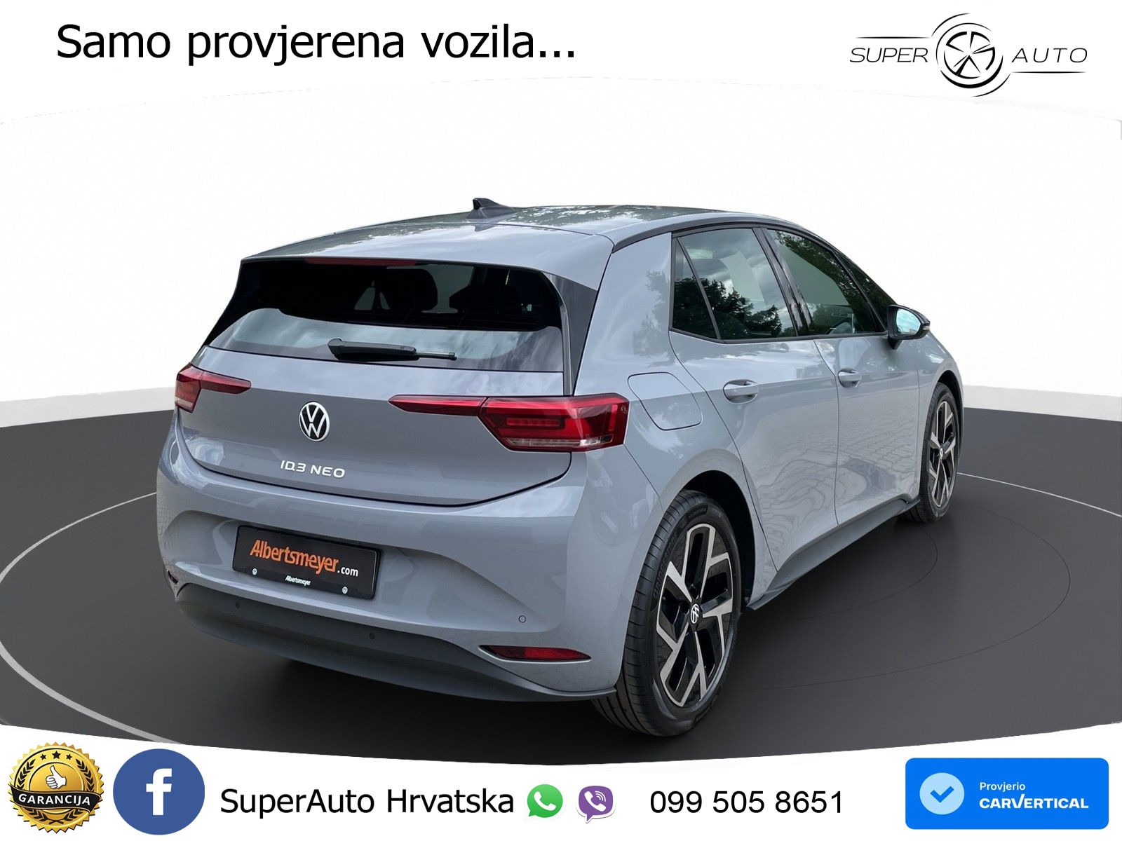 Volkswagen ID.3 58 kWh (190 KS) LED+GR SJED+ACC