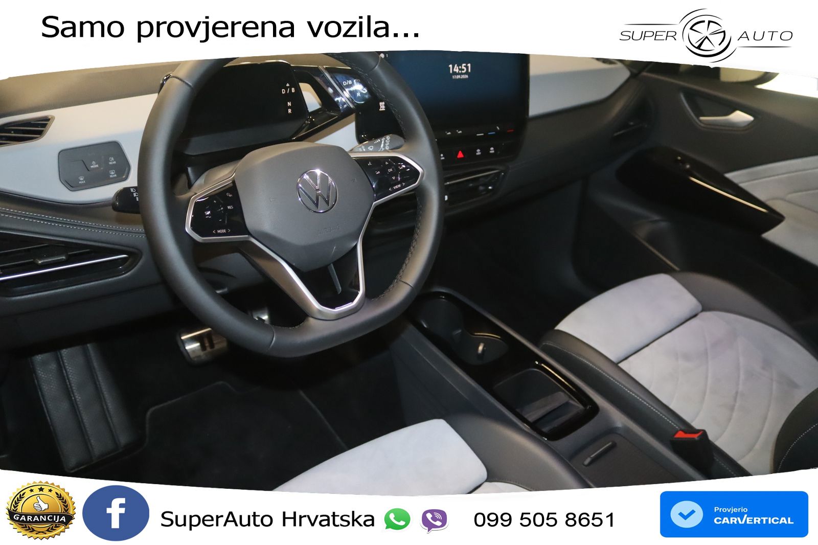 Volkswagen ID.3 Pro 62 kWh (204 KS) LED+GR SJED+ACC