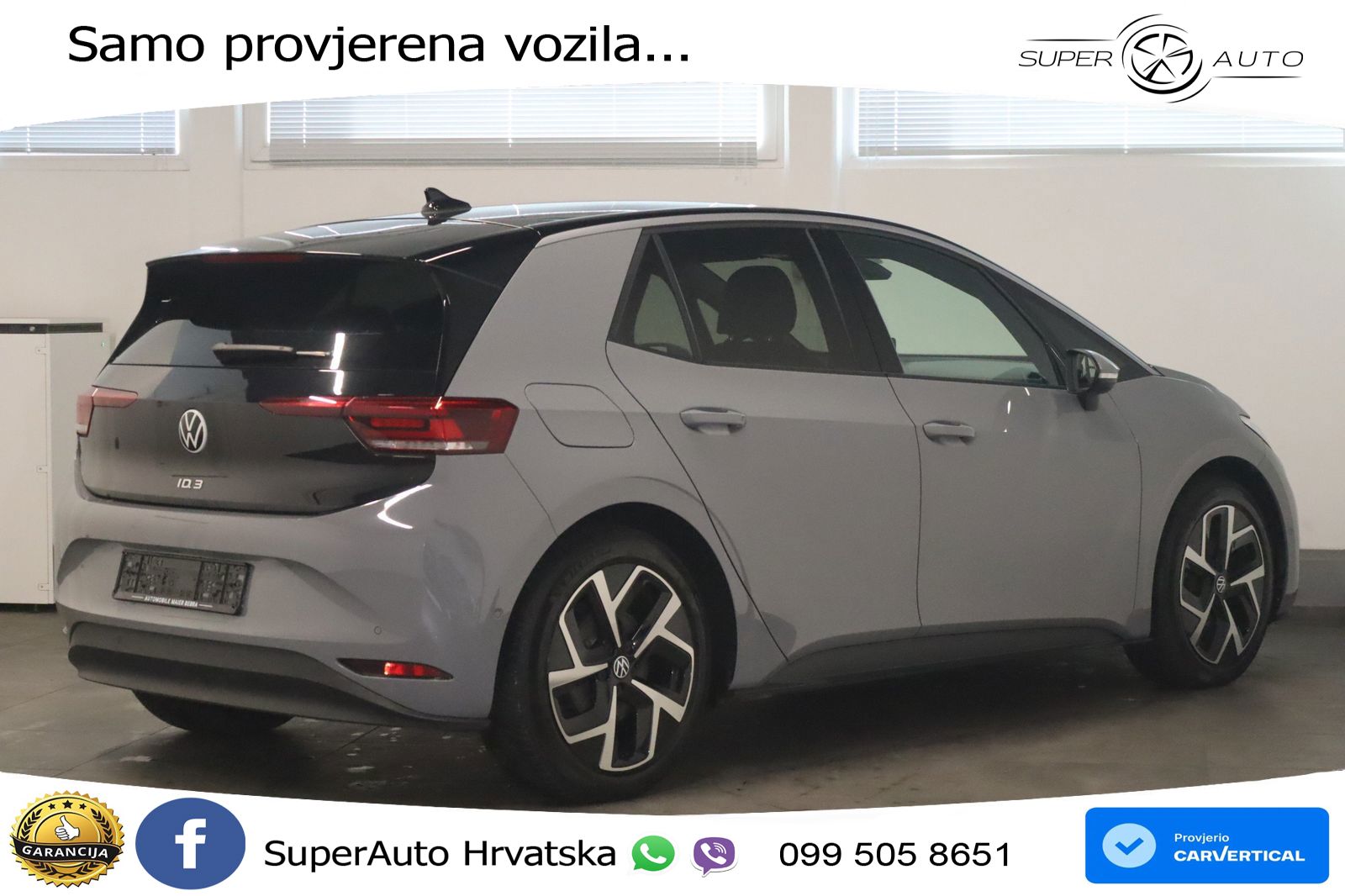 Volkswagen ID.3 Pro 62 kWh (204 KS) LED+GR SJED+ACC