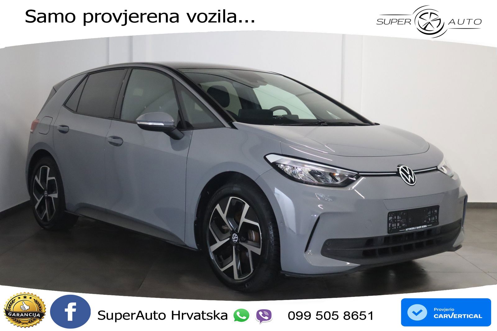 Volkswagen ID.3 Pro 62 kWh (204 KS) LED+GR SJED+ACC