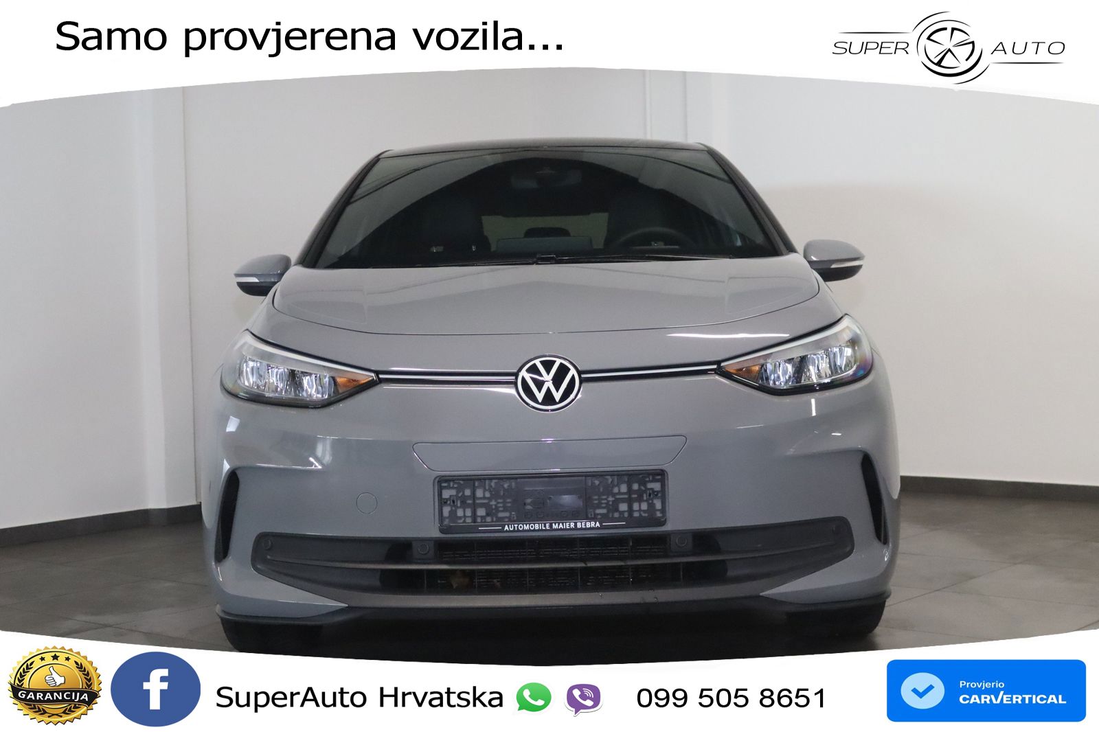 Volkswagen ID.3 Pro 62 kWh (204 KS) LED+GR SJED+ACC