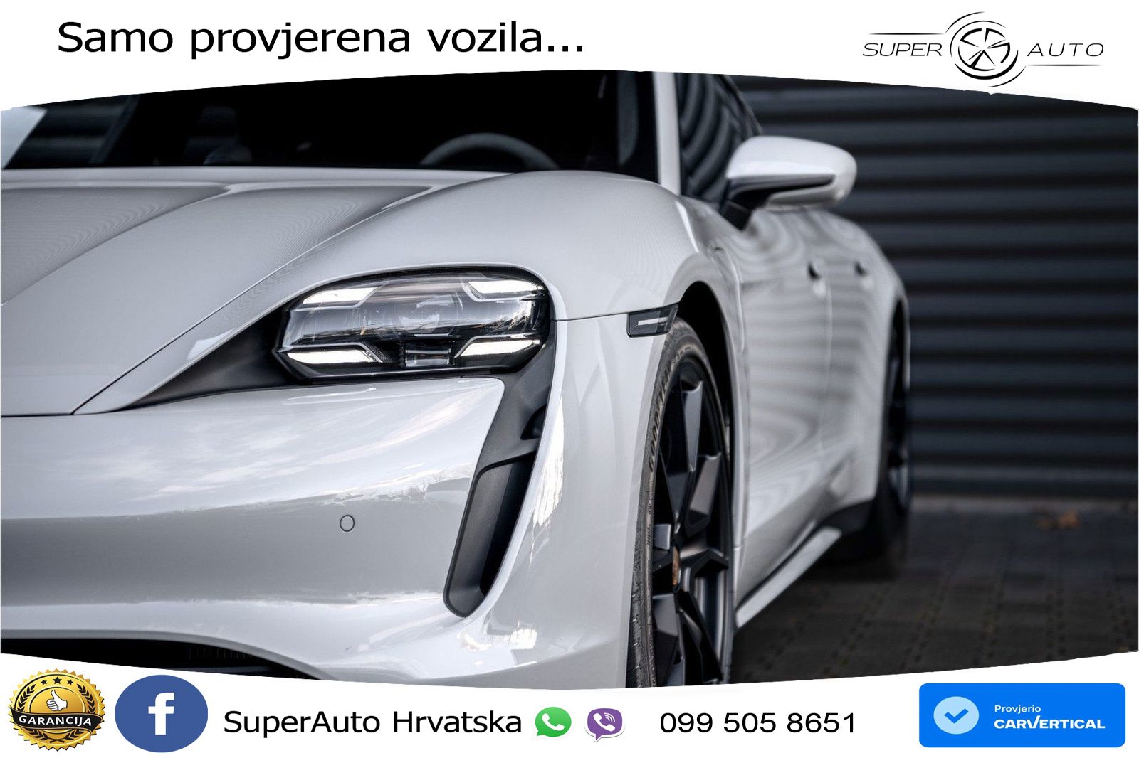 Porsche Taycan Sport Turismo Turbo 93.4 kWh (680 KS)