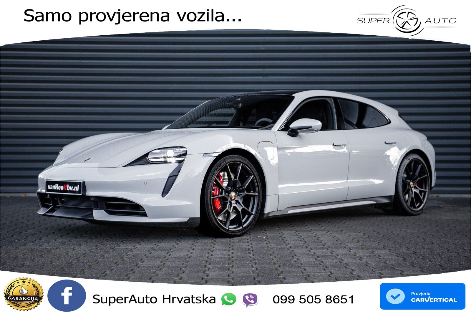 Porsche Taycan Sport Turismo Turbo 93.4 kWh (680 KS)