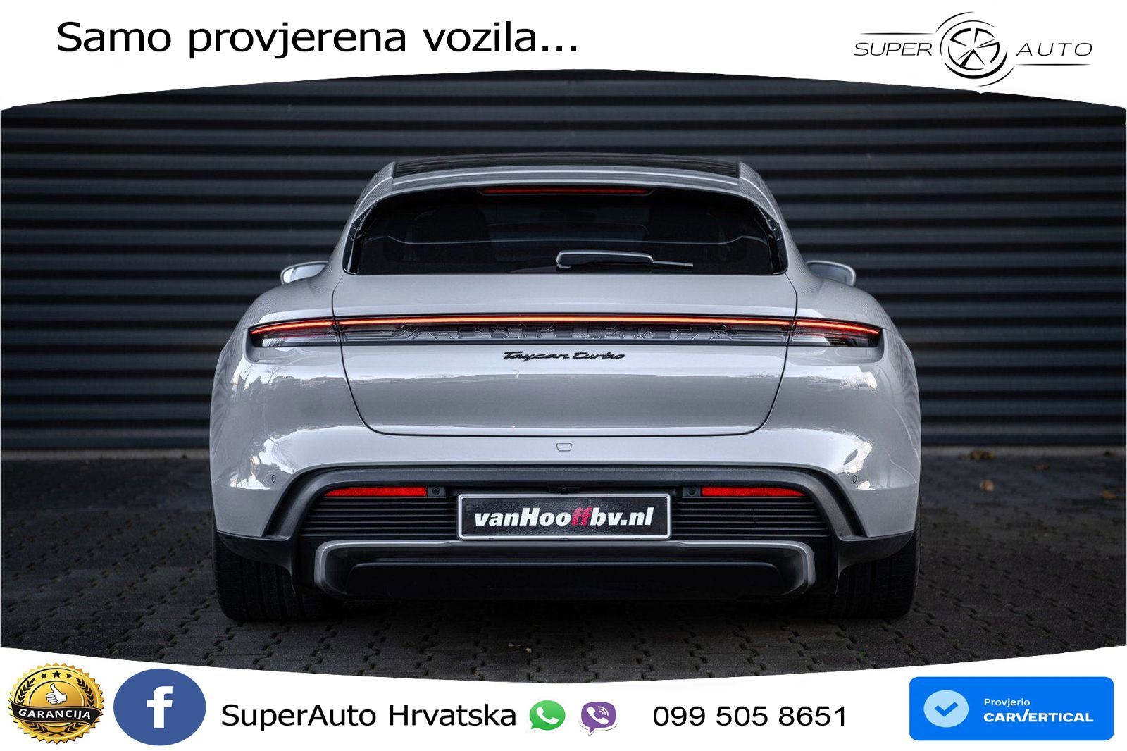 Porsche Taycan Sport Turismo Turbo 93.4 kWh (680 KS)