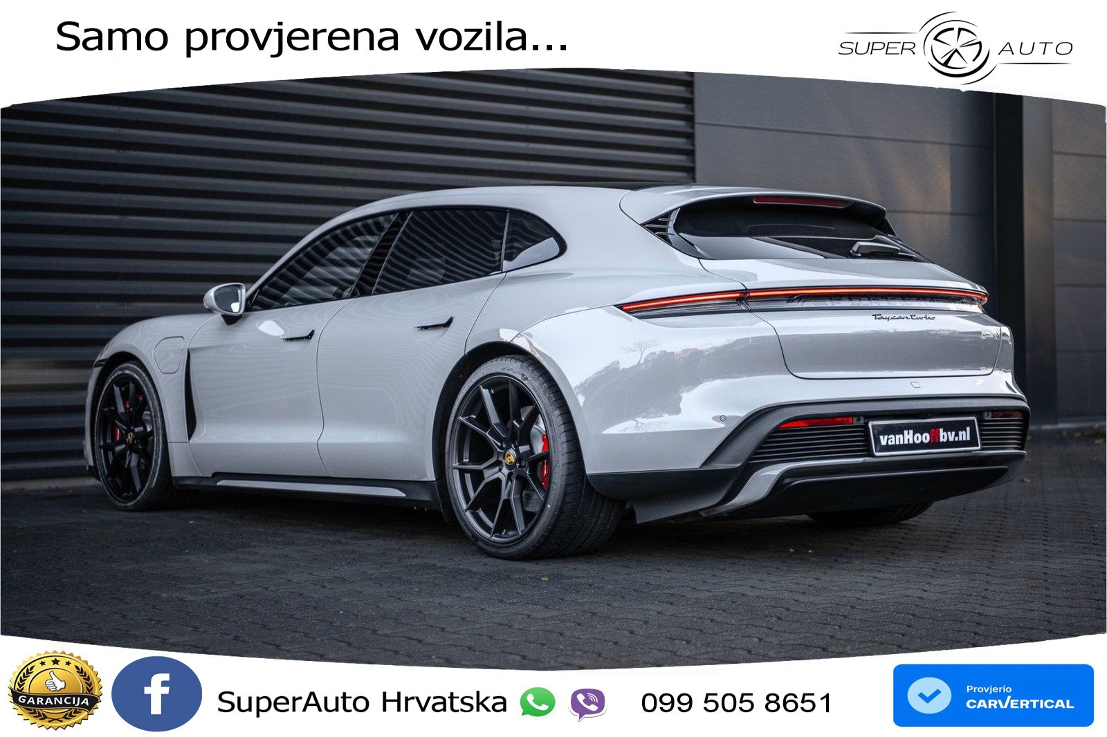 Porsche Taycan Sport Turismo Turbo 93.4 kWh (680 KS)