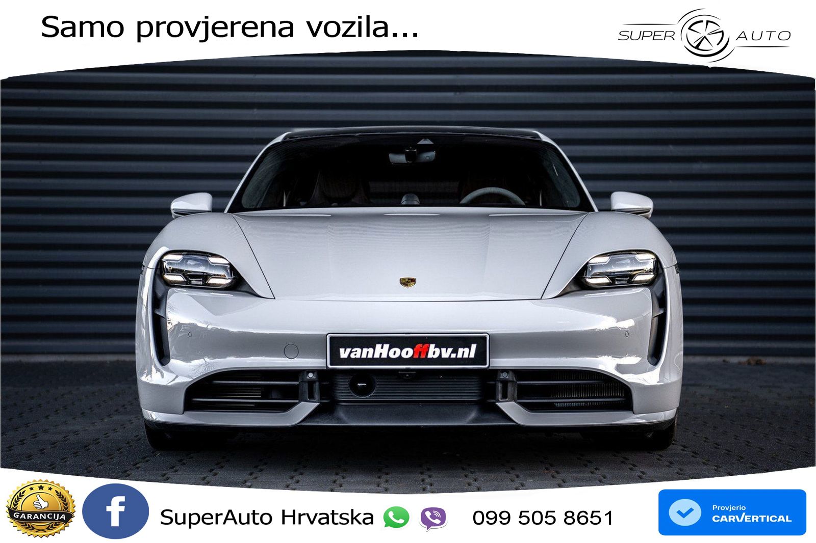 Porsche Taycan Sport Turismo Turbo 93.4 kWh (680 KS)