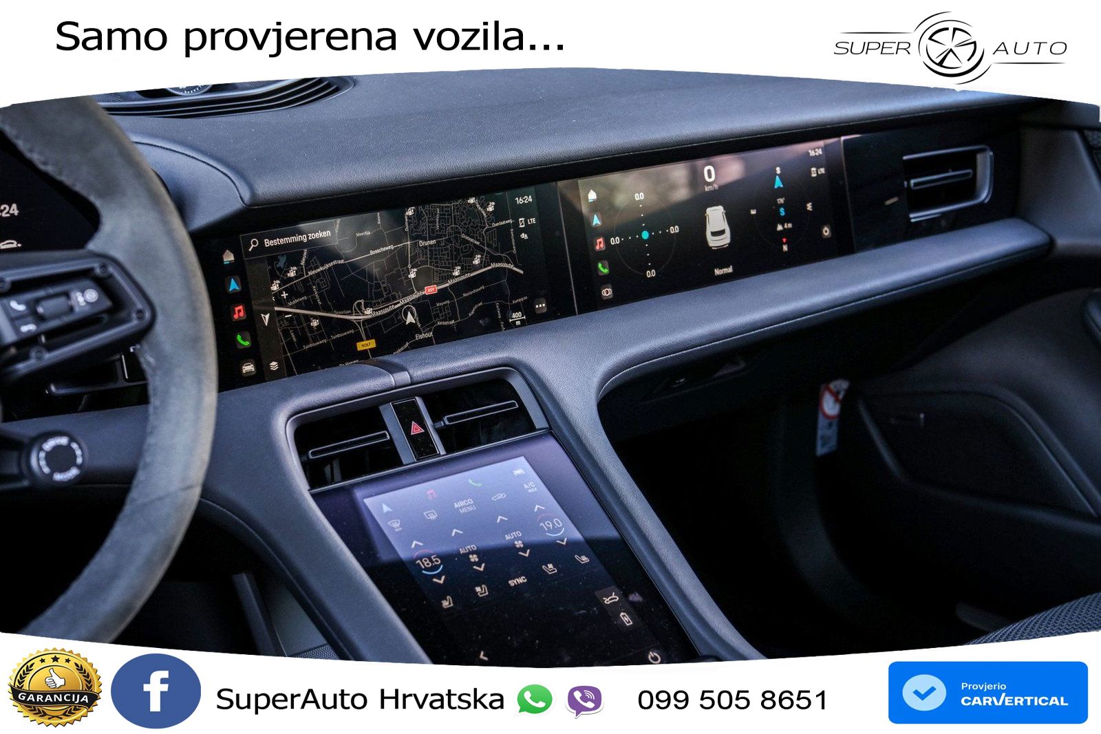 Porsche Taycan Sport Turismo Turbo 93.4 kWh (680 KS)
