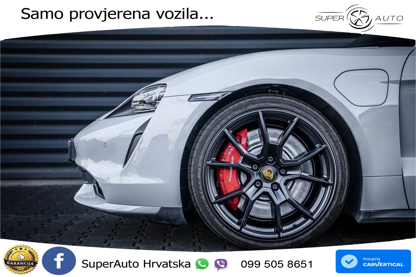 Porsche Taycan Sport Turismo Turbo 93.4 kWh (680 KS)