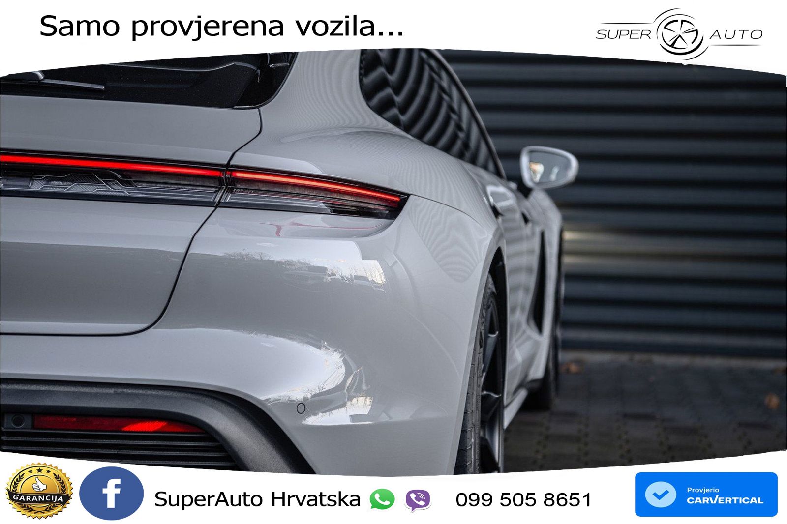 Porsche Taycan Sport Turismo Turbo 93.4 kWh (680 KS)
