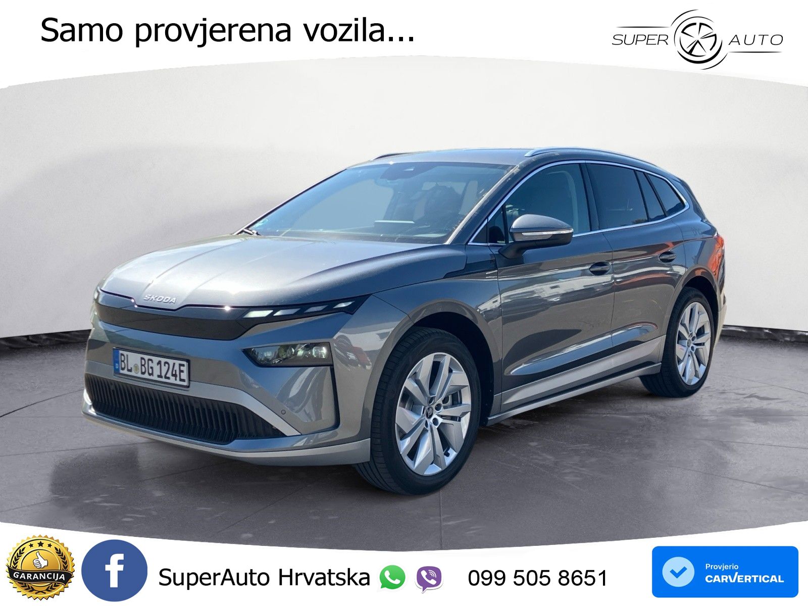 Škoda Enyaq 85 82 kWh (286 KS) LED+ACC