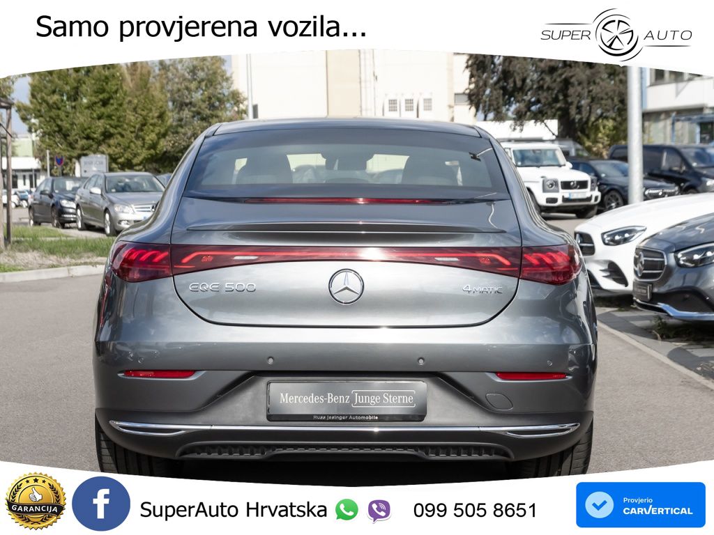Mercedes EQE 500 100 kWh (408 KS) 4MATIC ACC+HEAD+GR SJED+360+PANO