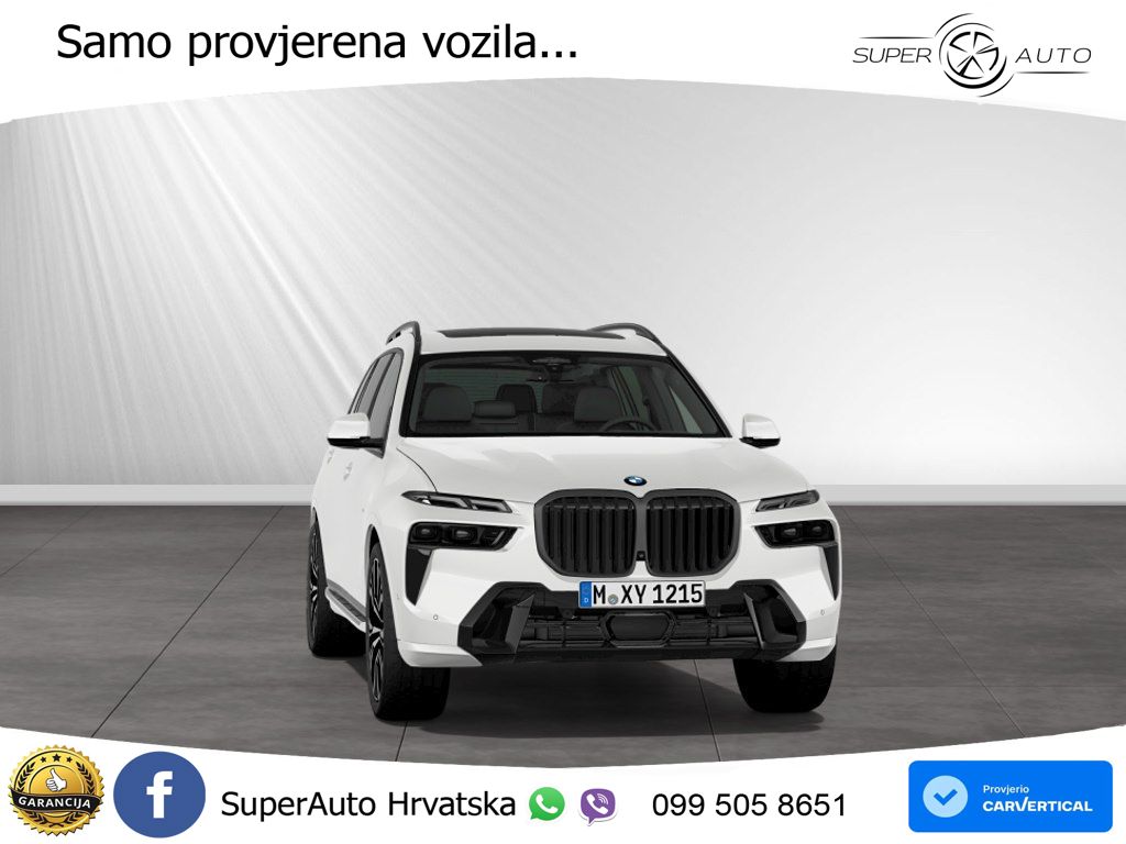 BMW X7 40d (352 KS) xDrive Steptronic M Sport LED+GR SJED+ACC