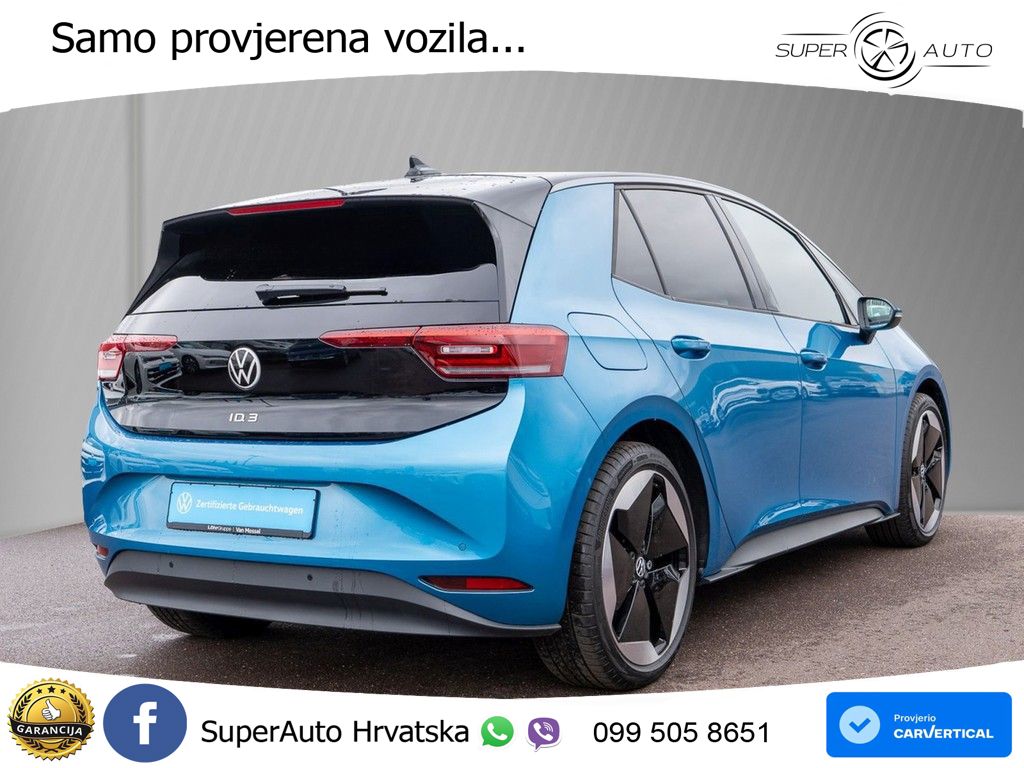 Volkswagen ID.3 Pro S 82 kWh (231 KS) LED+GR SJED+ACC