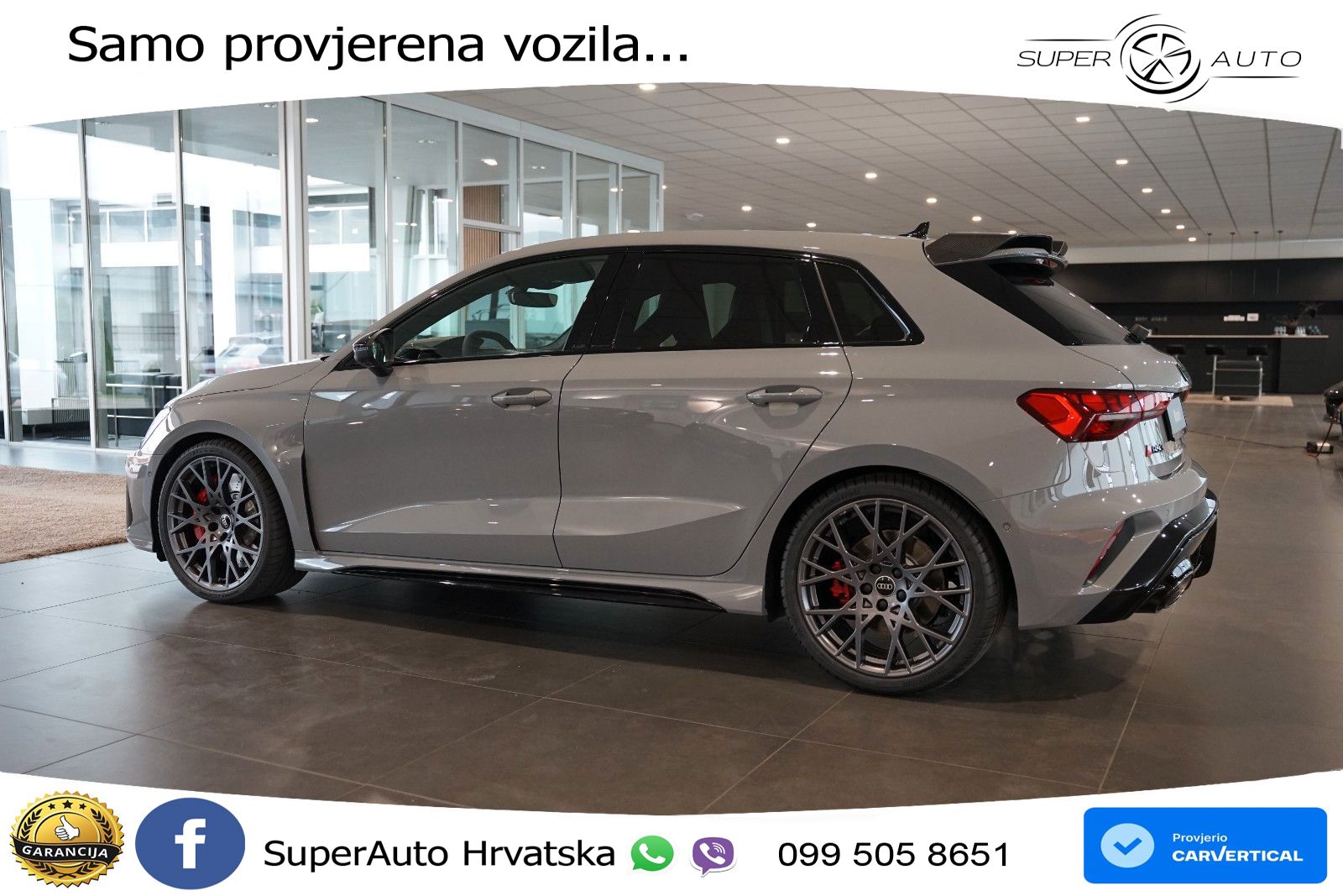 Audi RS3 Sedan 2.5 TFSI (400 KS) quattro S tronic LED+GR SJED+ACC