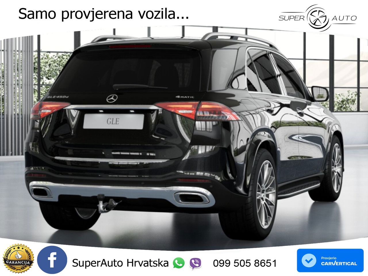 Mercedes GLE 450d (367 KS) EQ Boost 4MATIC 9G-TRONIC AMG LED+GR SJED+ACC