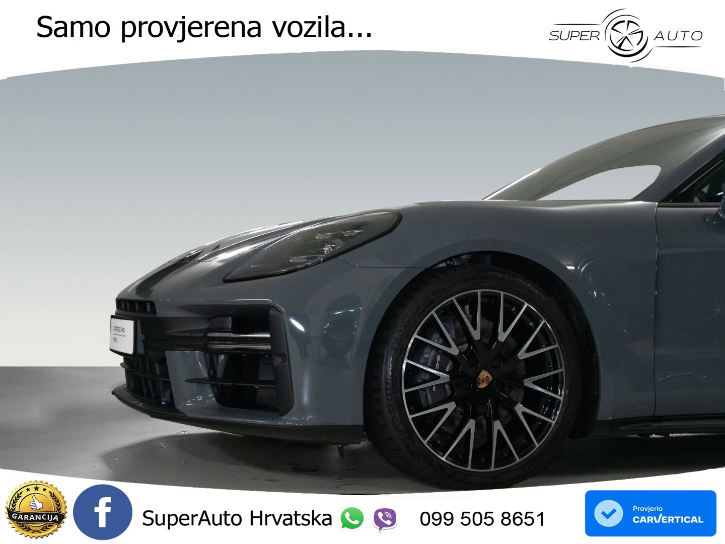 Porsche Panamera 4 2.9 V6 (470 KS) E-Hybrid PDK ZRAČNI+ACC+GR SJED+KAM+PANO
