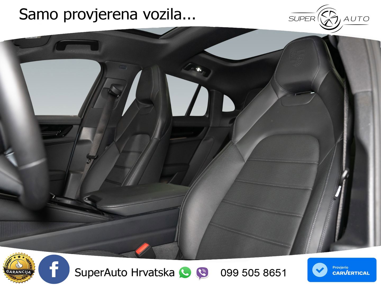 Porsche Panamera 4 2.9 V6 (470 KS) E-Hybrid PDK ZRAČNI+ACC+GR SJED+KAM+PANO