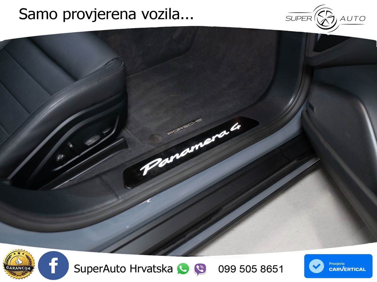 Porsche Panamera 4 2.9 V6 (470 KS) E-Hybrid PDK ZRAČNI+ACC+GR SJED+KAM+PANO