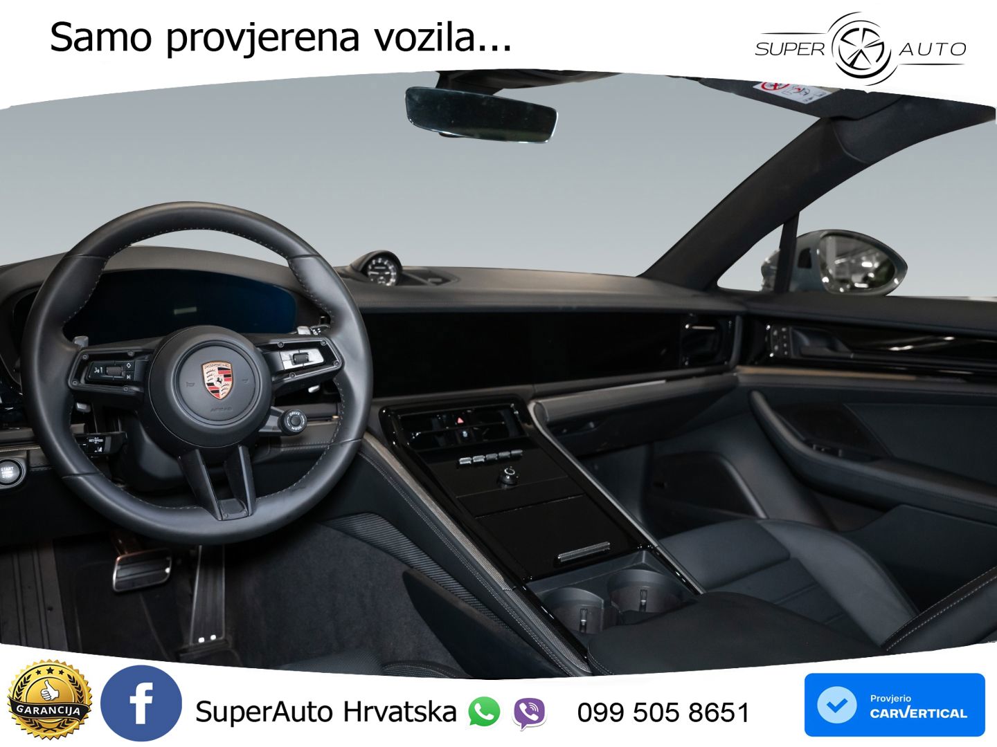 Porsche Panamera 4 2.9 V6 (470 KS) E-Hybrid PDK ZRAČNI+ACC+GR SJED+KAM+PANO