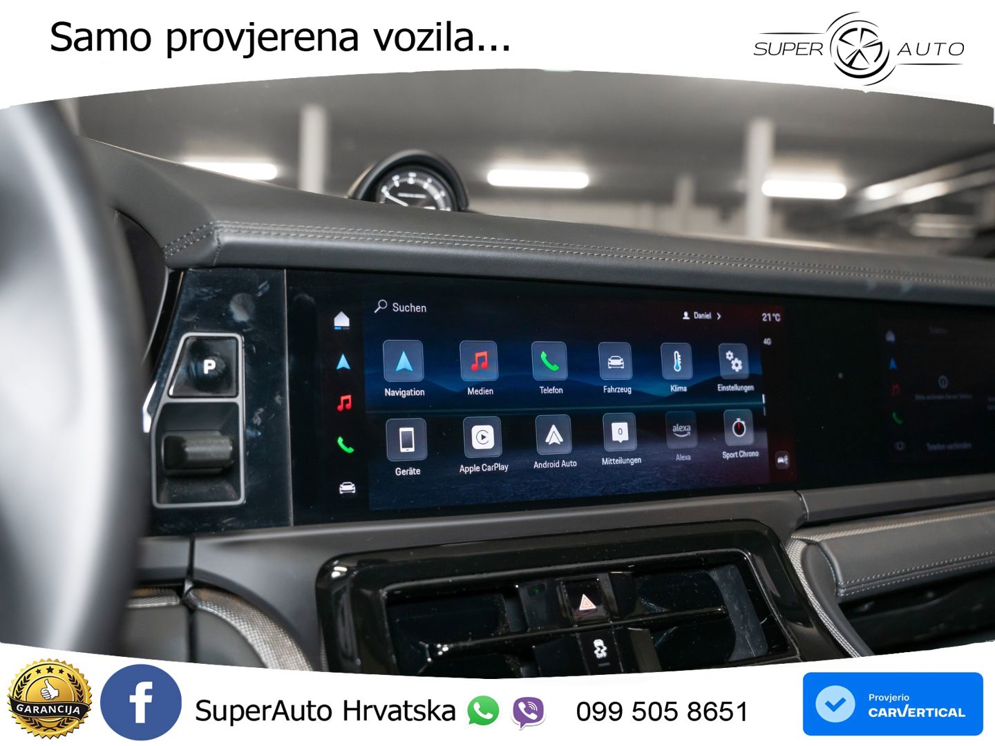 Porsche Panamera 4 2.9 V6 (470 KS) E-Hybrid PDK ZRAČNI+ACC+GR SJED+KAM+PANO