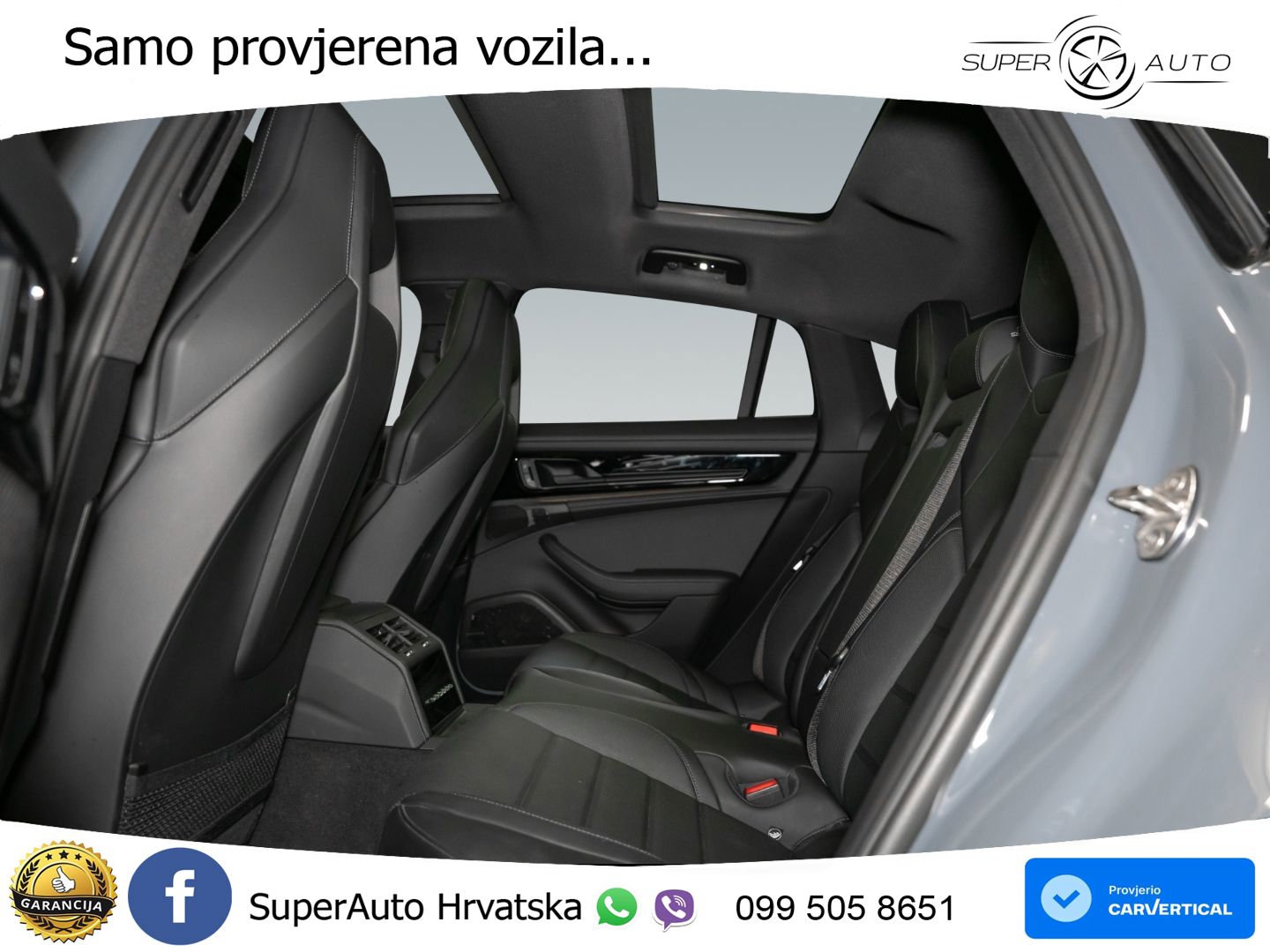Porsche Panamera 4 2.9 V6 (470 KS) E-Hybrid PDK ZRAČNI+ACC+GR SJED+KAM+PANO