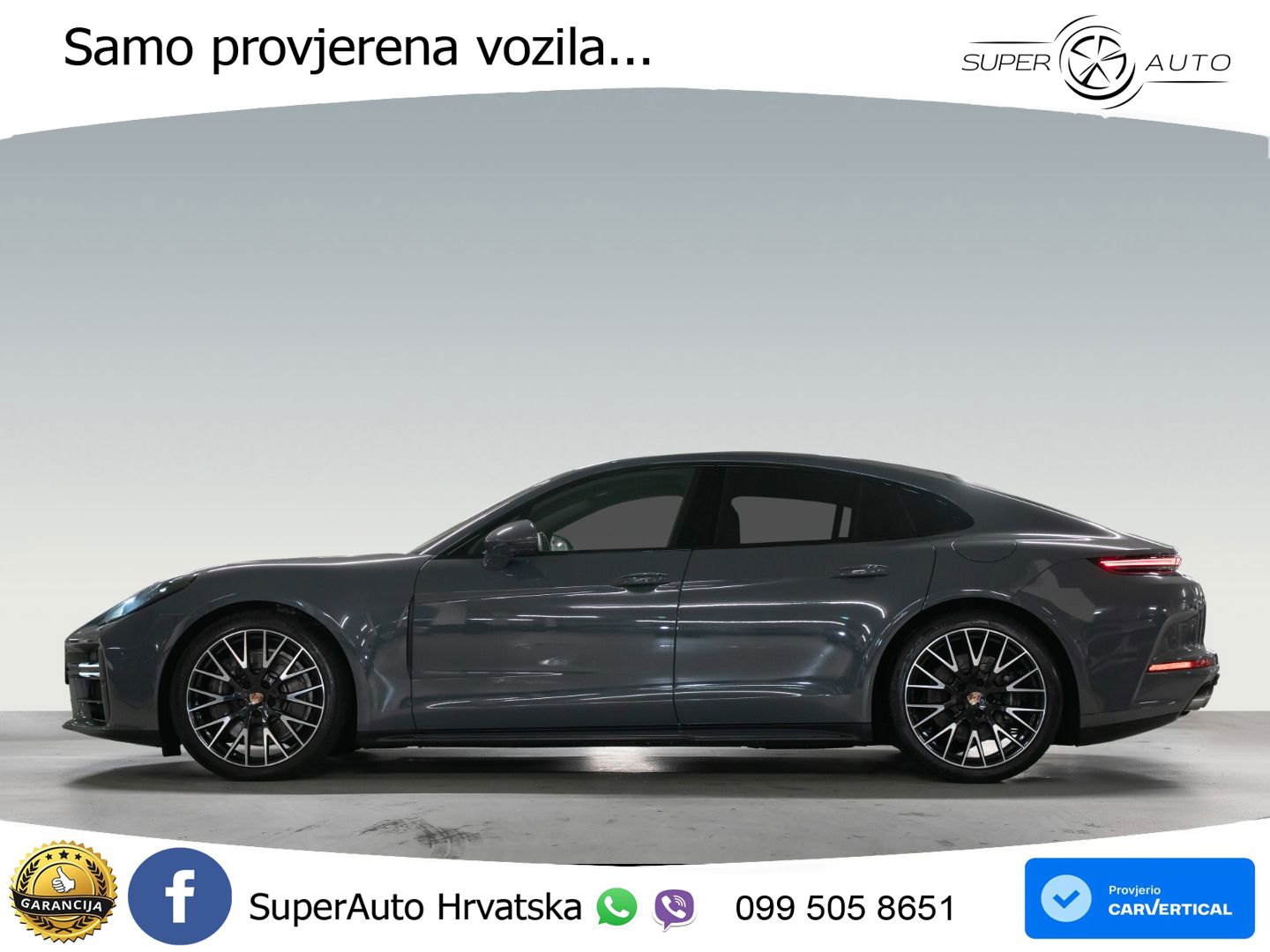 Porsche Panamera 4 2.9 V6 (470 KS) E-Hybrid PDK ZRAČNI+ACC+GR SJED+KAM+PANO