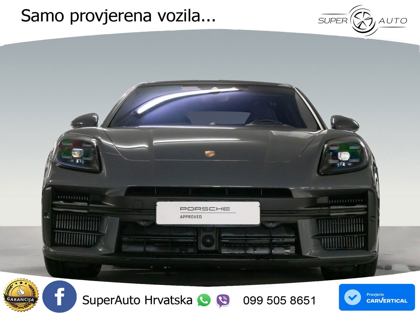 Porsche Panamera 4 2.9 V6 (470 KS) E-Hybrid PDK ZRAČNI+ACC+GR SJED+KAM+PANO